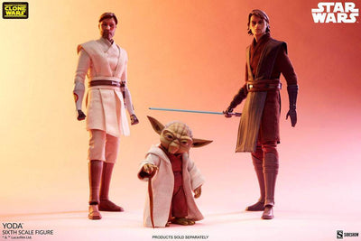 Star Wars The Clone Wars Action Figure 1/6 Yoda 14cm - Action Figures - Sideshow Collectibles - Hobby Figures UK