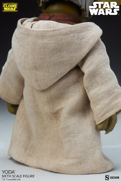 Star Wars The Clone Wars Action Figure 1/6 Yoda 14cm - Action Figures - Sideshow Collectibles - Hobby Figures UK