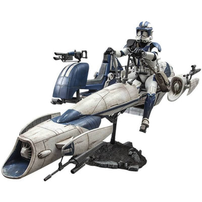 Star Wars The Clone Wars Action Figure 1/6 Heavy Weapons Clone Trooper & BARC Speeder with Sidecar 30cm - Action Figures - Hot Toys - Hobby Figures UK
