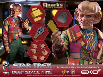 Star Trek: Deep Space Nine Action Figure 1/6 Quark 28cm - Action Figures - EXO-6 - Hobby Figures UK