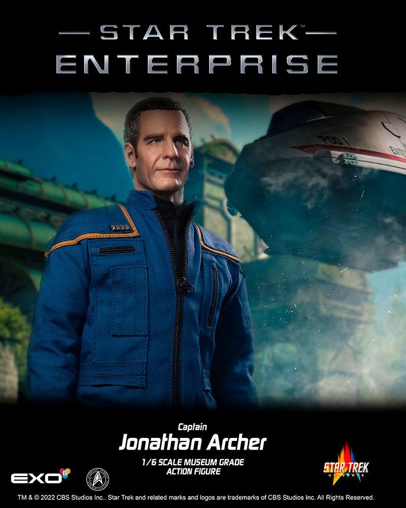 Star Trek: Enterprise Action Figure 1/6 Captain Jonathan Archer 31cm - Action Figures - EXO-6 - Hobby Figures UK