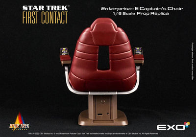 Star Trek: First Contact Replica 1/6 Enterprise-E Captain's Chair 15cm - Action Figures - EXO-6 - Hobby Figures UK