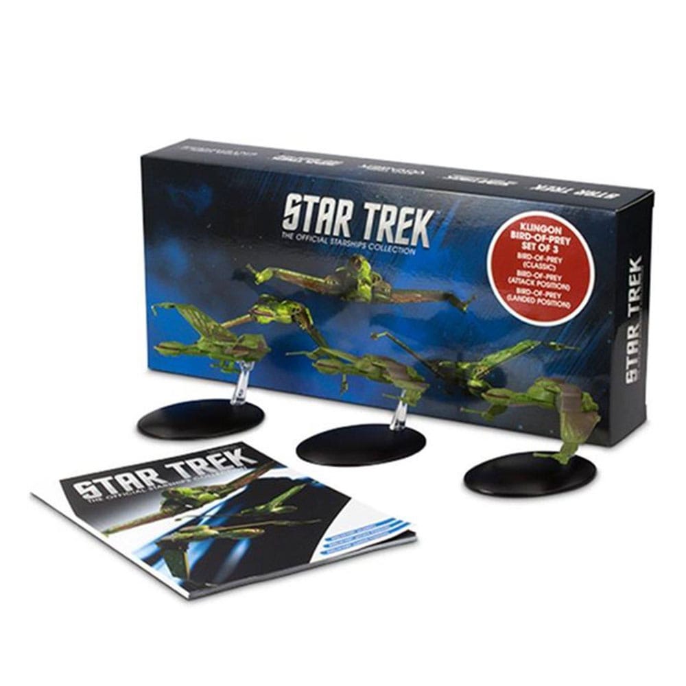 Star Trek NG Model Klingon Bird-of-prey Boxed Set - Scale Statue - Eaglemoss Publications Ltd. - Hobby Figures UK