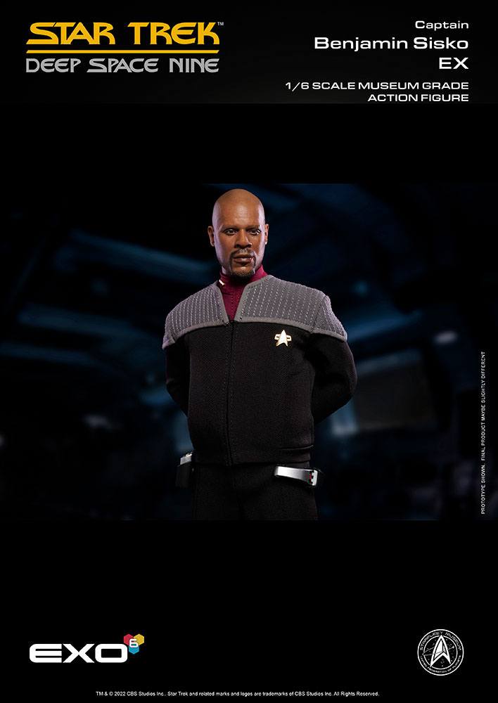 Star Trek: The Next Generation Action Figure 1/6 Captain Benjamin Sisko (Essentials Version) 30cm - Action Figures - EXO-6 - Hobby Figures UK
