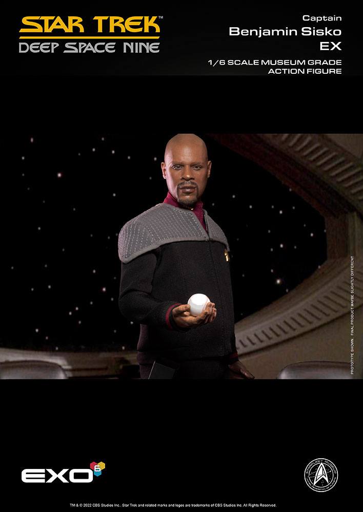 Star Trek: The Next Generation Action Figure 1/6 Captain Benjamin Sisko (Essentials Version) 30cm - Action Figures - EXO-6 - Hobby Figures UK