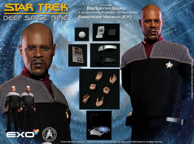 Star Trek: The Next Generation Action Figure 1/6 Captain Benjamin Sisko (Essentials Version) 30cm - Action Figures - EXO-6 - Hobby Figures UK