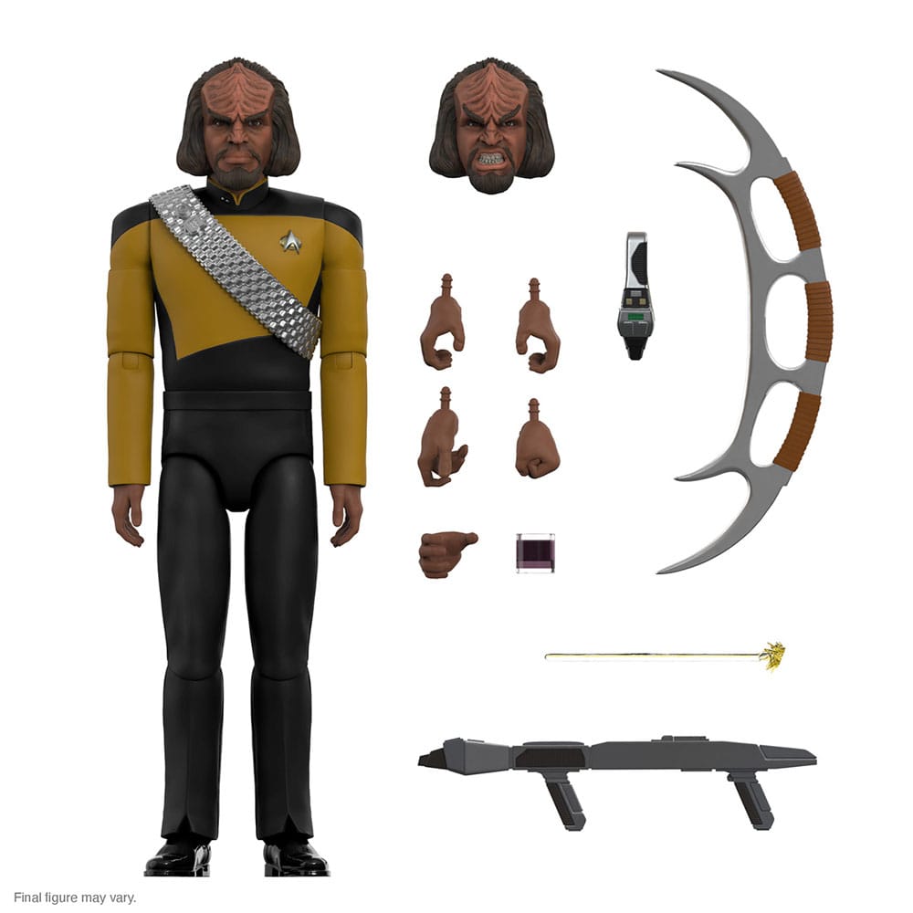 Star Trek The Next Generation Ultimates Action Figure Worf 18cm Hobby Figures