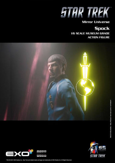 Star Trek: The Original Series Action Figure 1/6 Mirror Universe Spock 30cm - Action Figures - EXO-6 - Hobby Figures UK