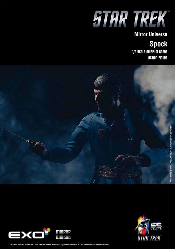 Star Trek: The Original Series Action Figure 1/6 Mirror Universe Spock 30cm - Action Figures - EXO-6 - Hobby Figures UK