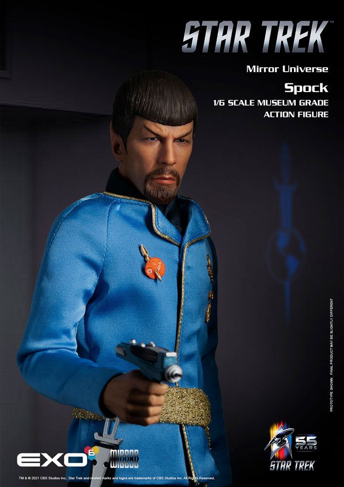Star Trek: The Original Series Action Figure 1/6 Mirror Universe Spock 30cm - Action Figures - EXO-6 - Hobby Figures UK