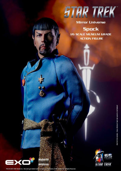 Star Trek: The Original Series Action Figure 1/6 Mirror Universe Spock 30cm - Action Figures - EXO-6 - Hobby Figures UK