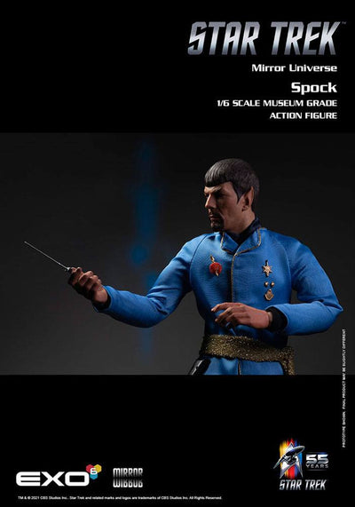 Star Trek: The Original Series Action Figure 1/6 Mirror Universe Spock 30cm - Action Figures - EXO-6 - Hobby Figures UK