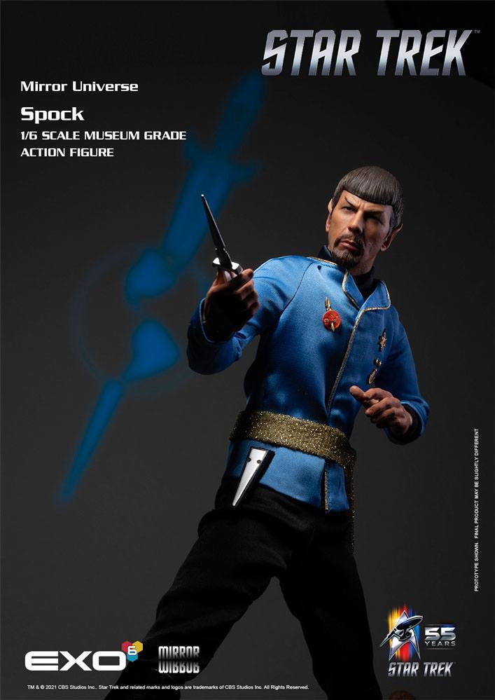 Star Trek: The Original Series Action Figure 1/6 Mirror Universe Spock 30cm - Action Figures - EXO-6 - Hobby Figures UK
