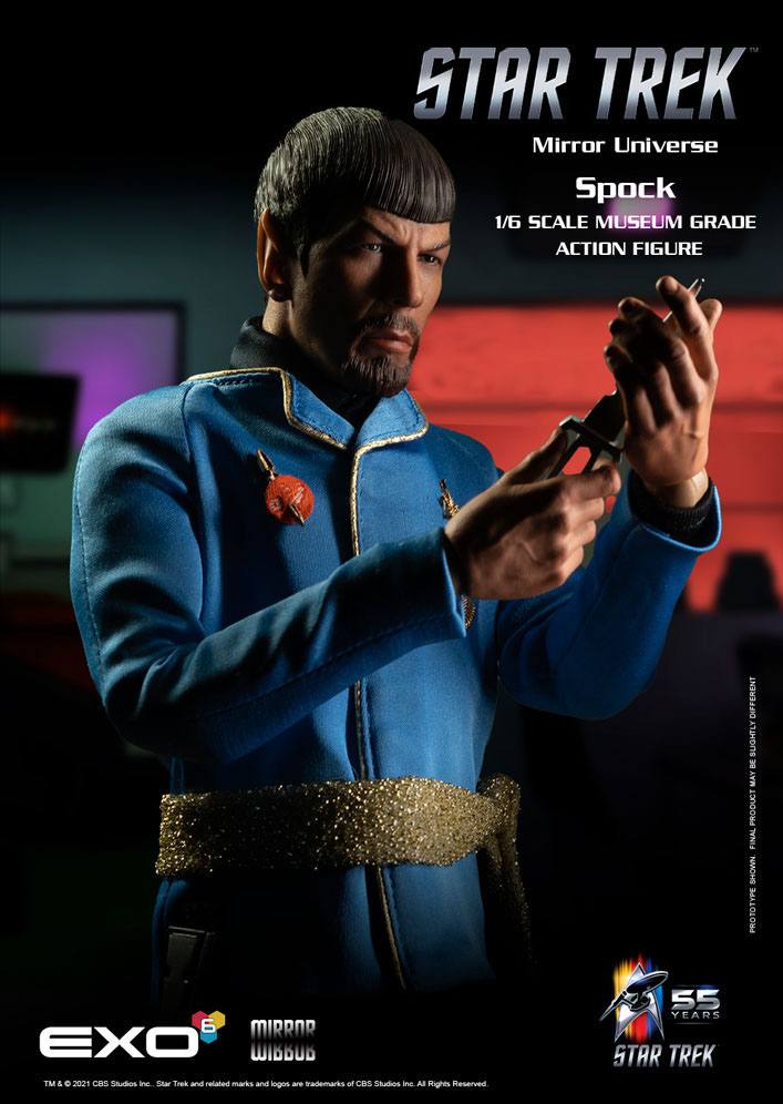 Star Trek: The Original Series Action Figure 1/6 Mirror Universe Spock 30cm - Action Figures - EXO-6 - Hobby Figures UK