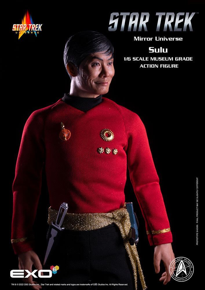 Star Trek: The Original Series Action Figure 1/6 Mirror Universe Sulu 28cm - Action Figures - EXO-6 - Hobby Figures UK