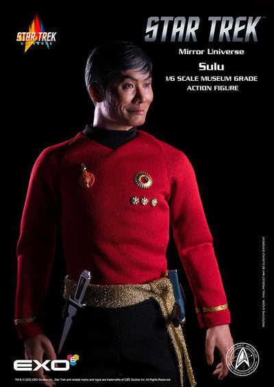 Star Trek: The Original Series Action Figure 1/6 Mirror Universe Sulu 28cm - Action Figures - EXO-6 - Hobby Figures UK