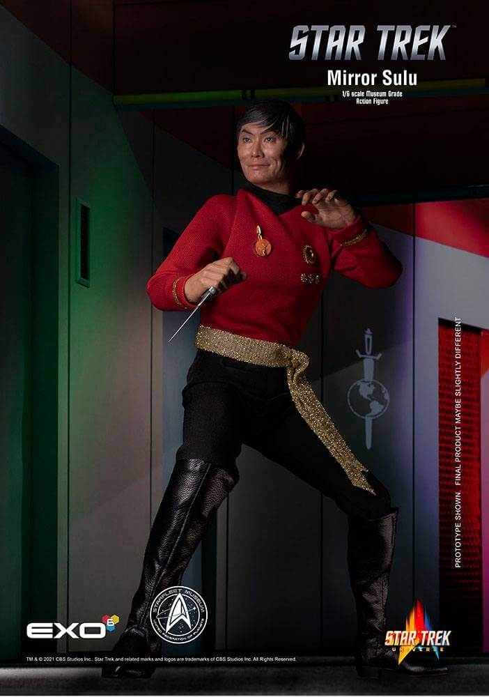 Star Trek: The Original Series Action Figure 1/6 Mirror Universe Sulu 28cm - Action Figures - EXO-6 - Hobby Figures UK