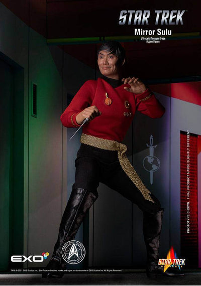 Star Trek: The Original Series Action Figure 1/6 Mirror Universe Sulu 28cm - Action Figures - EXO-6 - Hobby Figures UK
