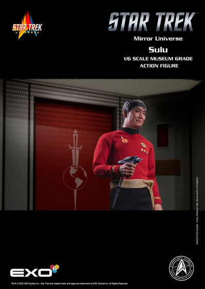 Star Trek: The Original Series Action Figure 1/6 Mirror Universe Sulu 28cm - Action Figures - EXO-6 - Hobby Figures UK