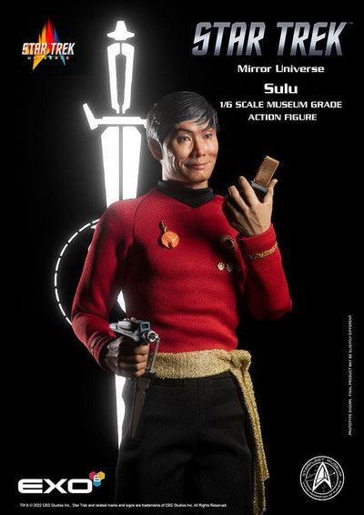 Star Trek: The Original Series Action Figure 1/6 Mirror Universe Sulu 28cm - Action Figures - EXO-6 - Hobby Figures UK