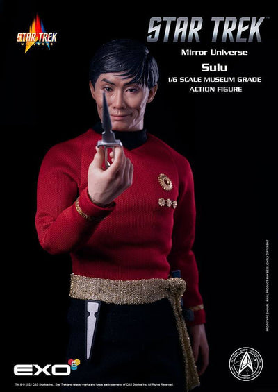 Star Trek: The Original Series Action Figure 1/6 Mirror Universe Sulu 28cm - Action Figures - EXO-6 - Hobby Figures UK