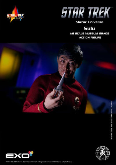 Star Trek: The Original Series Action Figure 1/6 Mirror Universe Sulu 28cm - Action Figures - EXO-6 - Hobby Figures UK