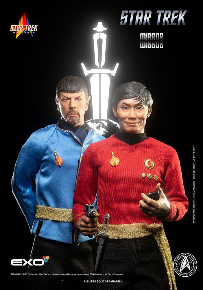Star Trek: The Original Series Action Figure 1/6 Mirror Universe Sulu 28cm - Action Figures - EXO-6 - Hobby Figures UK