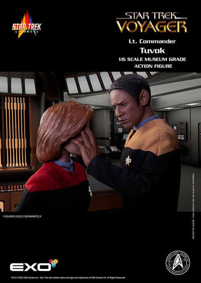 Star Trek: Voyager Action Figure 1/6 Lt. Commander Tuvok 30cm - Action Figures - EXO-6 - Hobby Figures UK