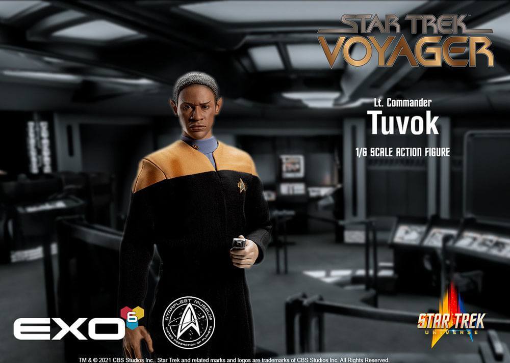 Star Trek: Voyager Action Figure 1/6 Lt. Commander Tuvok 30cm - Action Figures - EXO-6 - Hobby Figures UK
