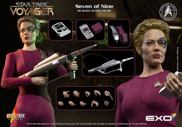 Seven of nine action figure discount