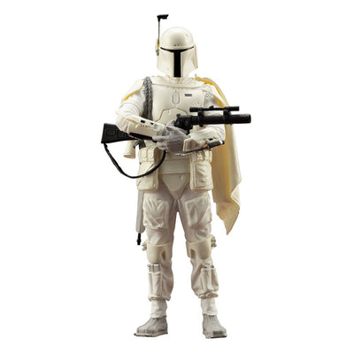 Star Wars ARTFX+ PVC Statue 1/10 Boba Fett White Armour Ver. 18cm - Scale Statue - Kotobukiya - Hobby Figures UK
