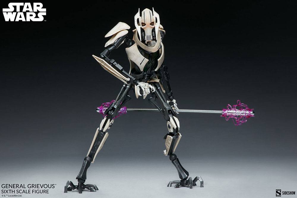 Star Wars Action Figure 1/6 General Grievous 41cm - Action Figures - Sideshow Collectibles - Hobby Figures UK