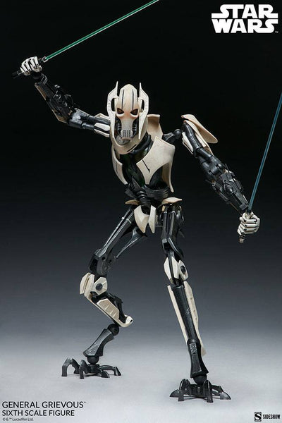 Star Wars Action Figure 1/6 General Grievous 41cm - Action Figures - Sideshow Collectibles - Hobby Figures UK