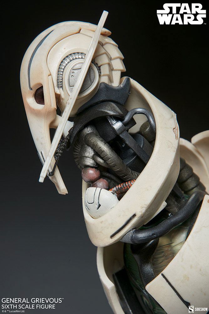 Star Wars Action Figure 1/6 General Grievous 41cm - Action Figures - Sideshow Collectibles - Hobby Figures UK
