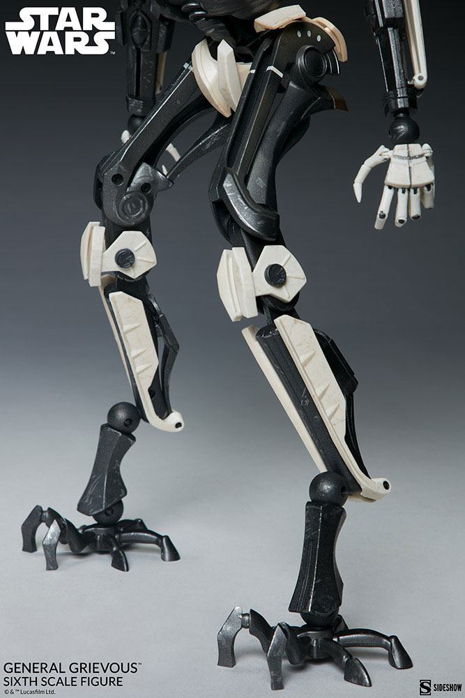 Star Wars Action Figure 1/6 General Grievous 41cm - Action Figures - Sideshow Collectibles - Hobby Figures UK
