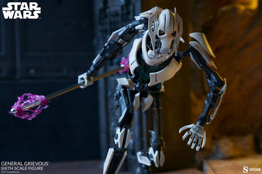 Star Wars Action Figure 1/6 General Grievous 41cm - Action Figures - Sideshow Collectibles - Hobby Figures UK