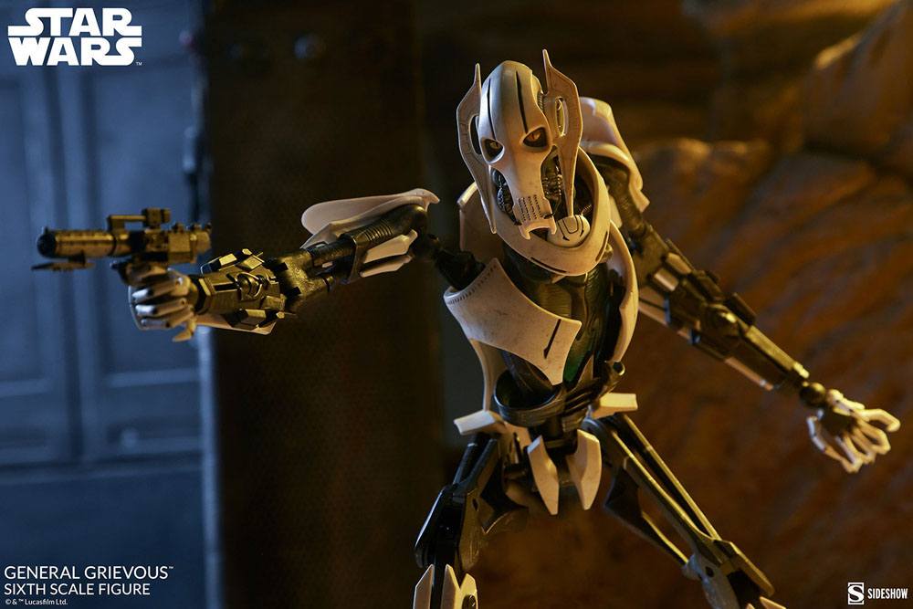 Star Wars Action Figure 1/6 General Grievous 41cm - Action Figures - Sideshow Collectibles - Hobby Figures UK