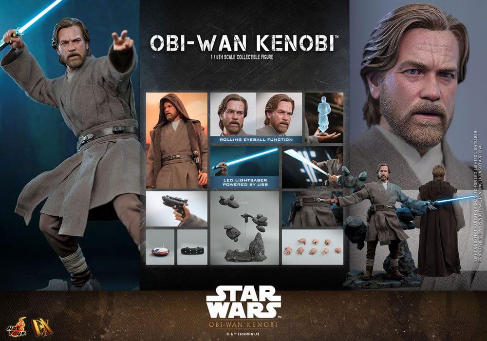 Star Wars: Obi-Wan Kenobi Action Figure 1/6 Obi-Wan Kenobi 30cm - Action Figures - Hot Toys - Hobby Figures UK