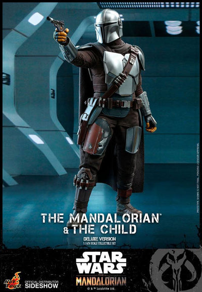 Star Wars The Mandalorian Action Figure 2-Pack 1/6 The Mandalorian & The Child Deluxe 30cm - Action Figures - Hot Toys - Hobby Figures UK