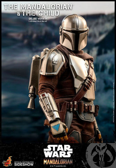 Star Wars The Mandalorian Action Figure 2-Pack 1/6 The Mandalorian & The Child Deluxe 30cm - Action Figures - Hot Toys - Hobby Figures UK