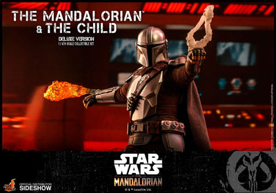 Star Wars The Mandalorian Action Figure 2-Pack 1/6 The Mandalorian & The Child Deluxe 30cm - Action Figures - Hot Toys - Hobby Figures UK