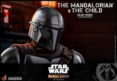 Star Wars The Mandalorian Action Figure 2-Pack 1/6 The Mandalorian & The Child Deluxe 30cm - Action Figures - Hot Toys - Hobby Figures UK