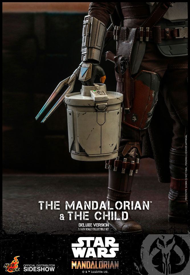 Star Wars The Mandalorian Action Figure 2-Pack 1/6 The Mandalorian & The Child Deluxe 30cm - Action Figures - Hot Toys - Hobby Figures UK