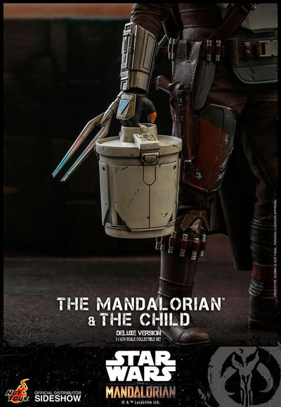 Star Wars The Mandalorian Action Figure 2-Pack 1/6 The Mandalorian & The Child Deluxe 30cm - Action Figures - Hot Toys - Hobby Figures UK