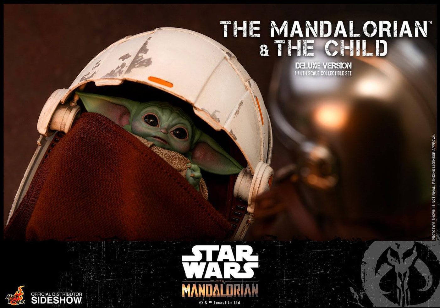 Star Wars The Mandalorian Action Figure 2-Pack 1/6 The Mandalorian & The Child Deluxe 30cm - Action Figures - Hot Toys - Hobby Figures UK