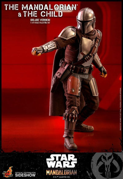 Star Wars The Mandalorian Action Figure 2-Pack 1/6 The Mandalorian & The Child Deluxe 30cm - Action Figures - Hot Toys - Hobby Figures UK