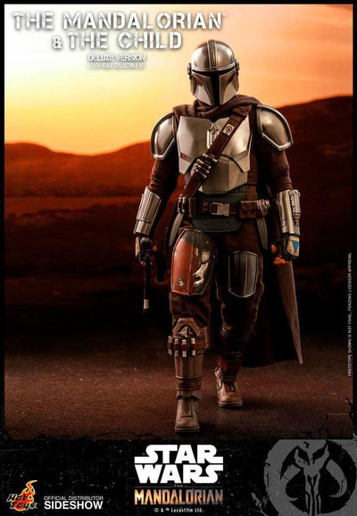 Star Wars The Mandalorian Action Figure 2-Pack 1/6 The Mandalorian & The Child Deluxe 30cm - Action Figures - Hot Toys - Hobby Figures UK