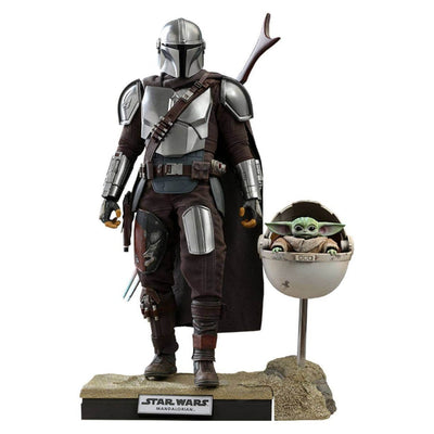 Star Wars The Mandalorian Action Figure 2-Pack 1/6 The Mandalorian & The Child Deluxe 30cm - Action Figures - Hot Toys - Hobby Figures UK