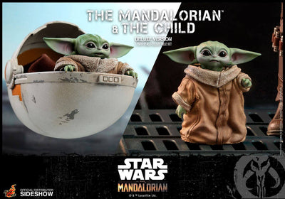 Star Wars The Mandalorian Action Figure 2-Pack 1/6 The Mandalorian & The Child Deluxe 30cm - Action Figures - Hot Toys - Hobby Figures UK