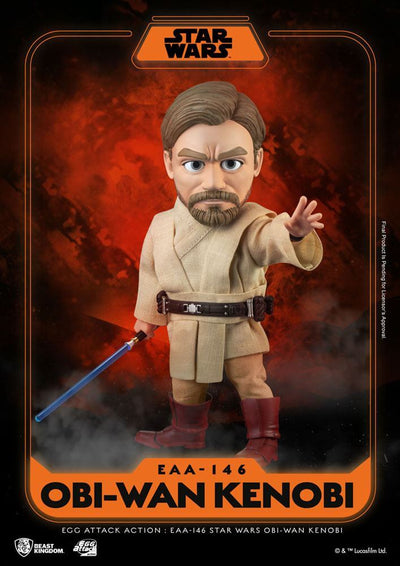 Star Wars Egg Attack Action Figure Obi-Wan Kenobi 16cm - Action Figures - Beast Kingdom Toys - Hobby Figures UK